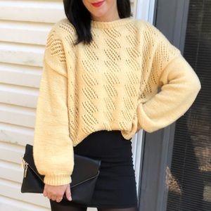 Gorgeous Yellow Sweater